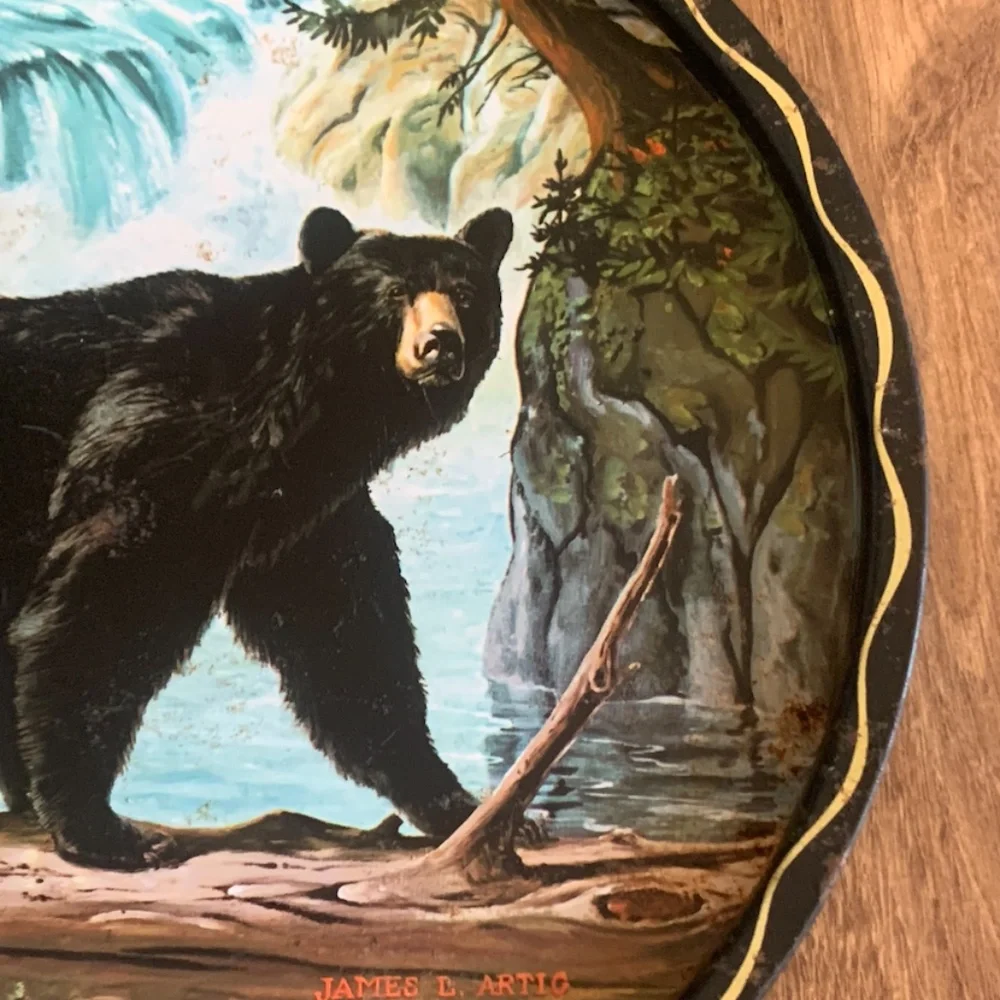 60s James L Artig Bear Tray